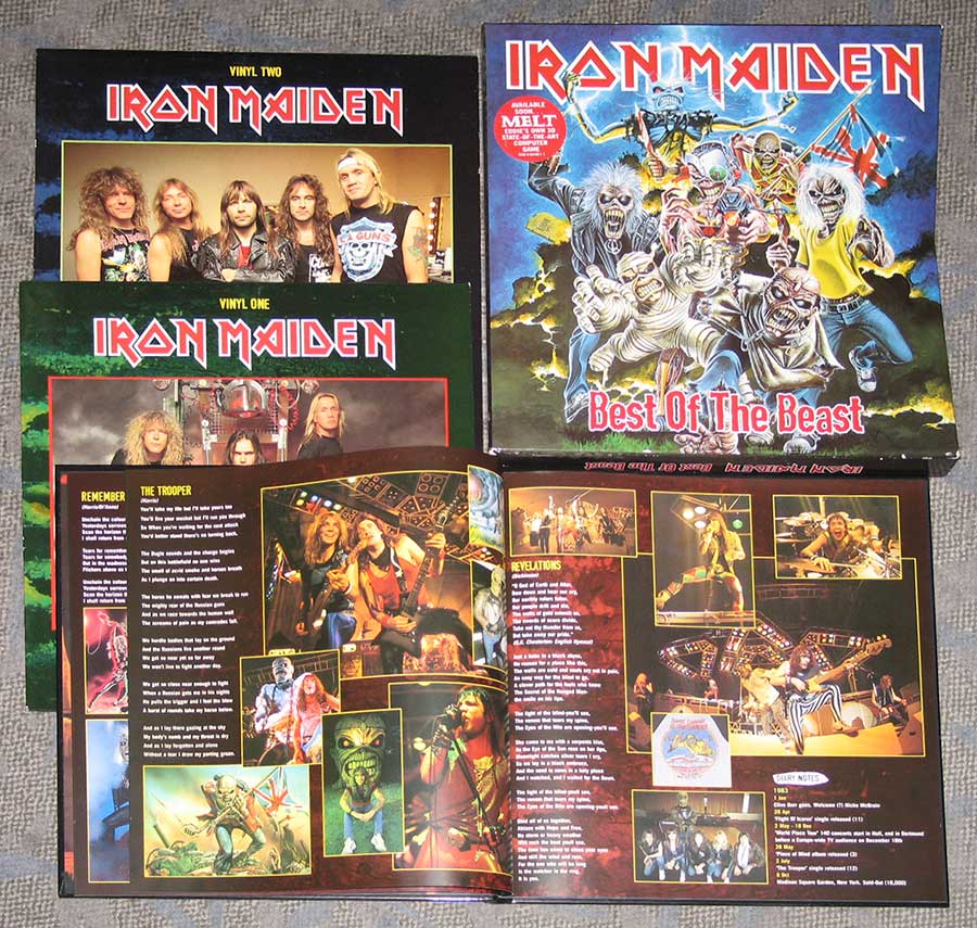 High Resolution Photo #5 iron maiden best beast 4lp box-set