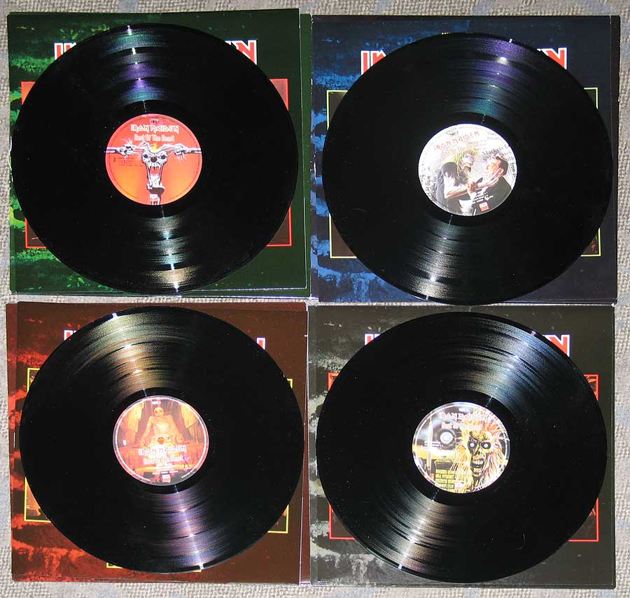 High Resolution Photo #6 iron maiden best beast 4lp box-set