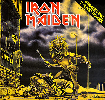 Thumbnail Of  IRON MAIDEN - Sanctuary 12" EP  album front cover