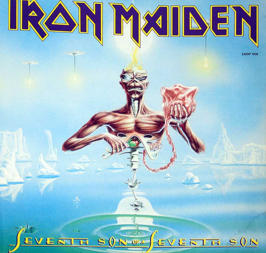 IRON MAIDEN - Seventh Son Of A Seventh Son Picture Disc 12" Vinyl  front cover https://vinyl-records.nl