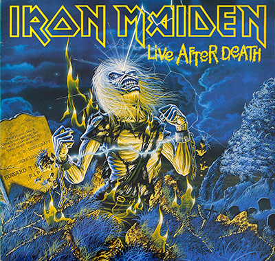 IRON MAIDEN - Live After Death Collection: Worldwide 2LP Vinyl Editions album front cover vinyl LP album https://vinyl-records.nl