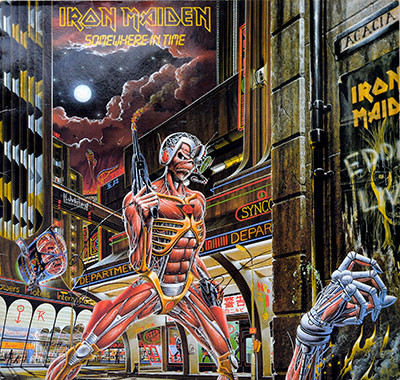 IRON MAIDEN - Somewhere In Time Collection: Worldwide Vinyl Editions album front cover vinyl LP album https://vinyl-records.nl