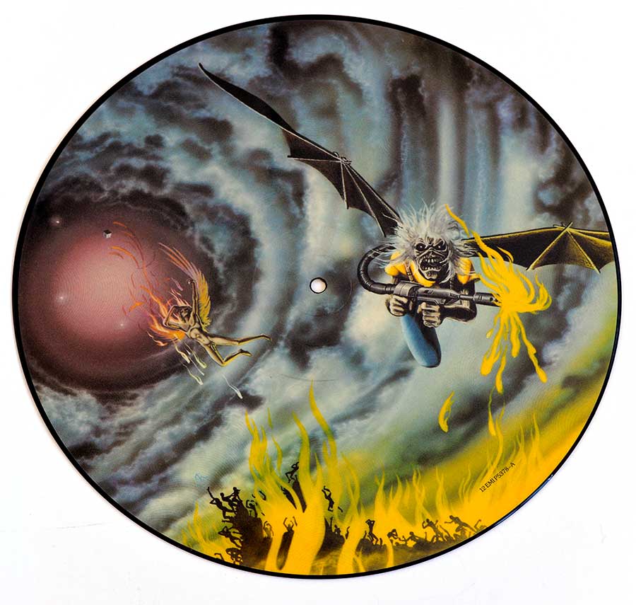 IRON MAIDEN - Flight of Icarus PD ( Picture Disc) 12" Vinyl Album
 vinyl lp record 