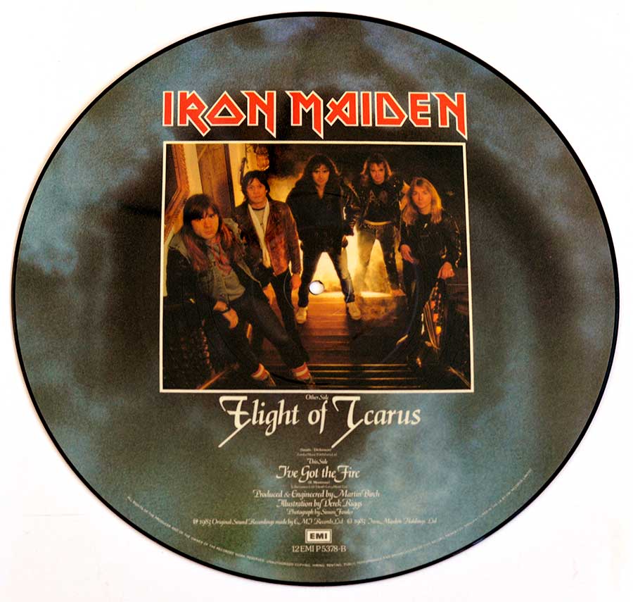 A0375 Iron Maiden Flight of Icarus (PD)