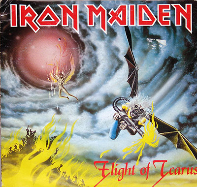 IRON MAIDEN - Flight of Icarus Collection: Rare Vinyl Editions album front cover vinyl LP album https://vinyl-records.nl