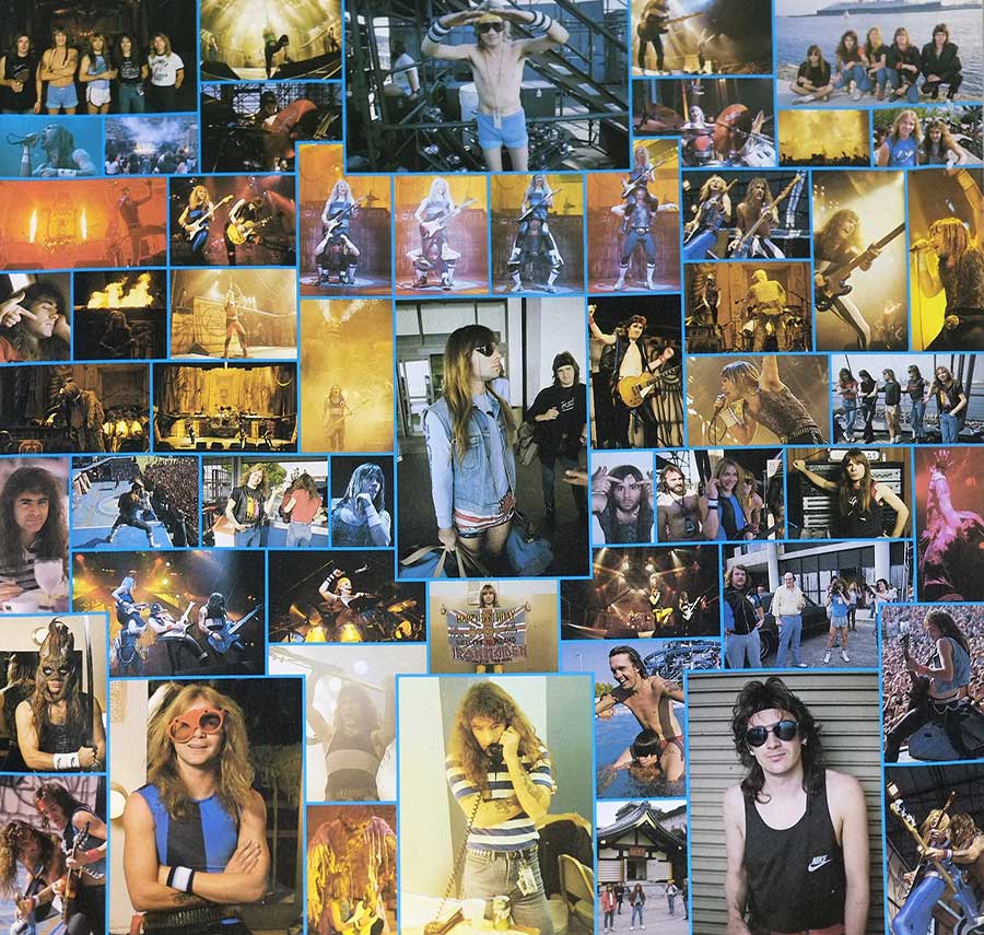 IRON MAIDEN - Live After Death Germany Release World Slavery Tour 1984/85 2LP 12" ALBUM VINYL custom inner sleeve