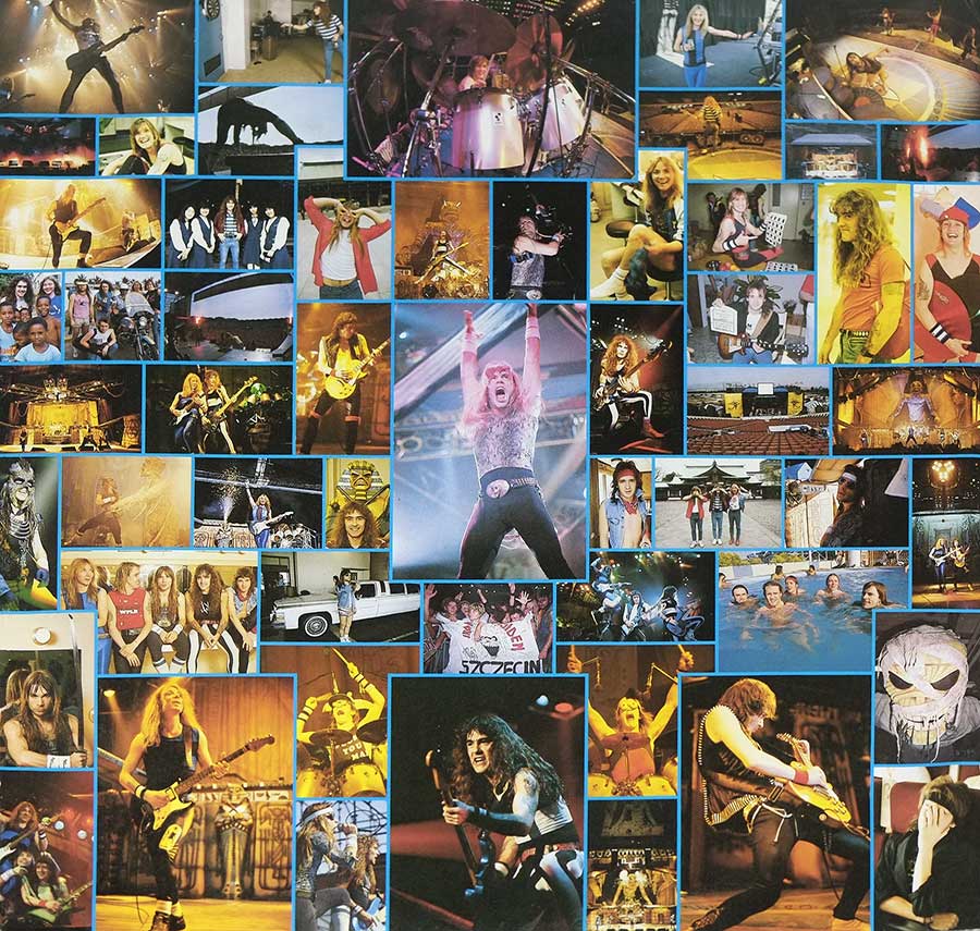 IRON MAIDEN - Live After Death Germany Release World Slavery Tour 1984/85 2LP 12" ALBUM VINYL custom inner sleeve
