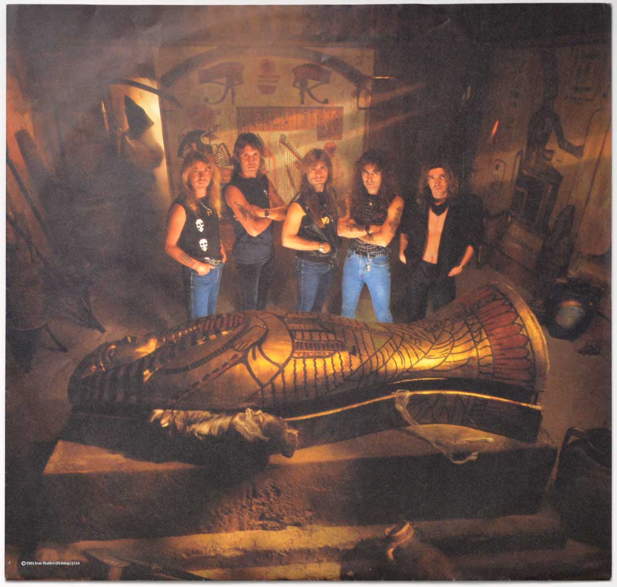 Inner Sleeve   of "IRON MAIDEN - Powerslave OIS EU DE" Album