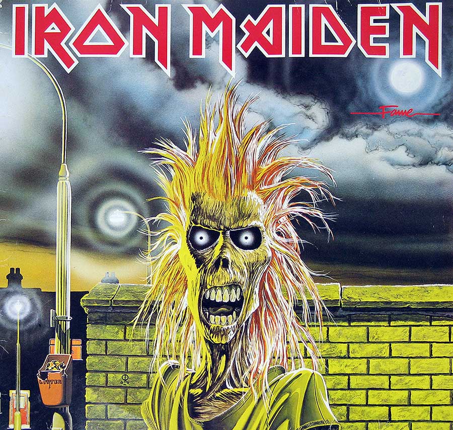 IRON MAIDEN - Self-Titled Germany Fame 12" Vinyl LP Album album front cover
