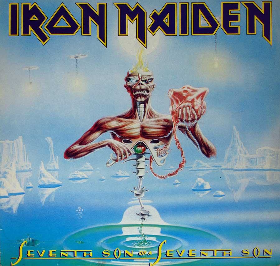 IRON MAIDEN - Seventh Son Of A Seventh Son German Release 12" Vinyl LP Album
 front cover https://vinyl-records.nl