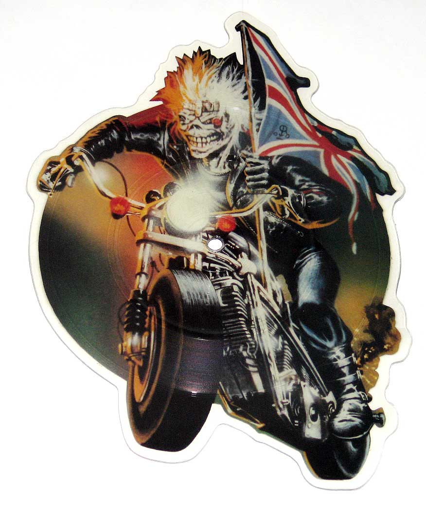 IRON MAIDEN Infinite Dreams Cut To Shape Shaped Picture Disc  vinyl lp record 