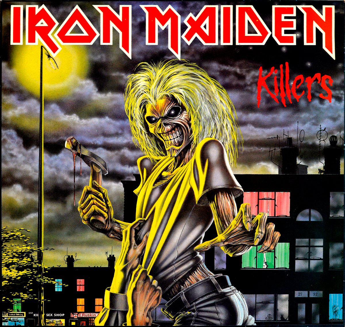 Album Front Cover Photo of IRON MAIDEN – Killers Visit: https://vinyl-records.nl/