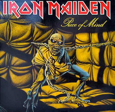 IRON MAIDEN - Piece of Mind Collection: Worldwide Vinyl Editions album front cover vinyl LP album https://vinyl-records.nl