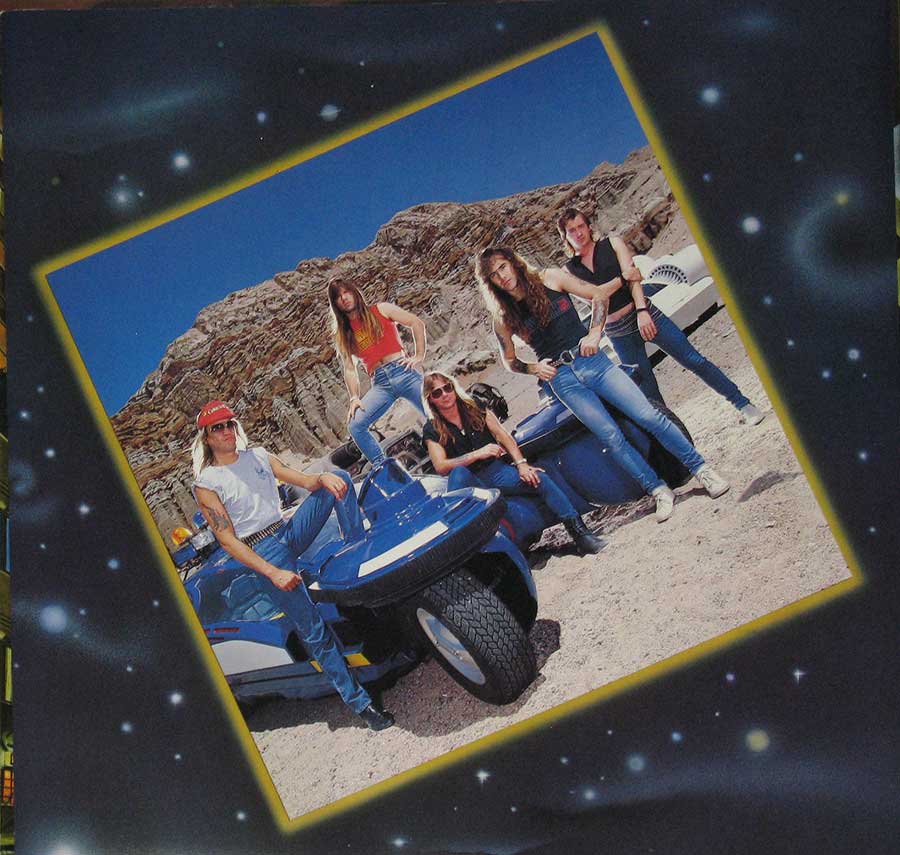 Photo One Of The Original Custom Inner Sleeve IRON MAIDEN - Somewhere in Time UK Release 12" Vinyl LP ALbum 