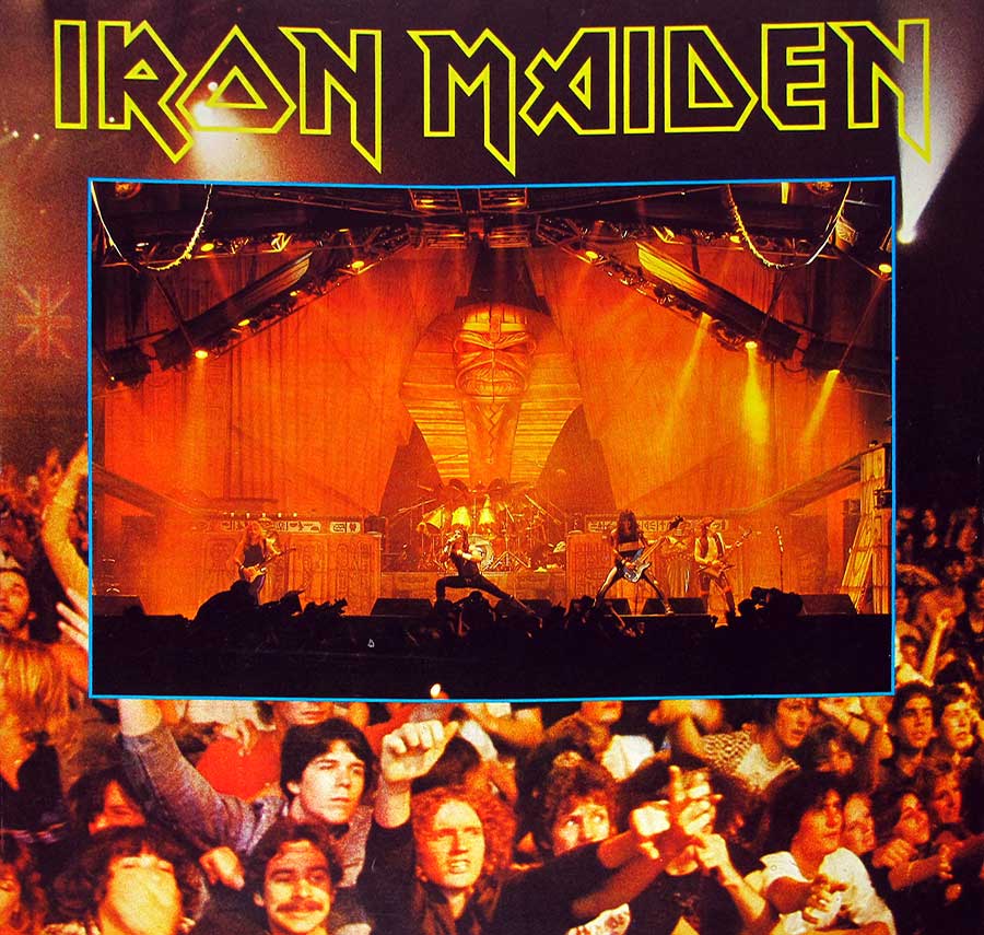 IRON MAIDEN - LIVE AFTER DEATH Usa Release 2LP + Booklet vinyl Album custom inner sleeve