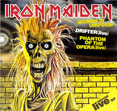 Thumbnail Of  IRON MAIDEN - Women In Uniform 12" EP  album front cover