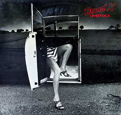 Picture Of BRAND X - Livestock 12" Vinyl LP album front cover