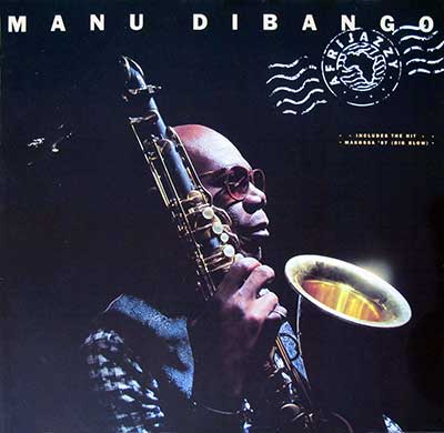 Manu Dibango - Afrijazzy Makasso album front cover vinyl lp album https://vinyl-records.nl
