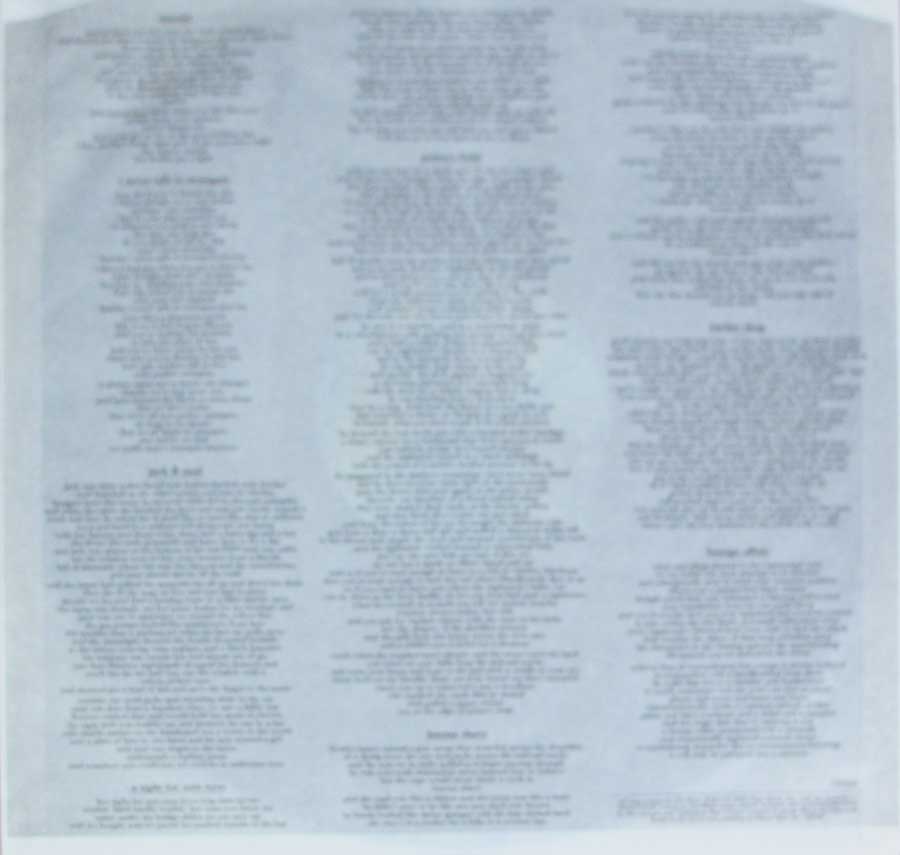 TOM WAITS - Foreign Affairs Asylum Records 12" LP Vinyl Album
 custom inner sleeve