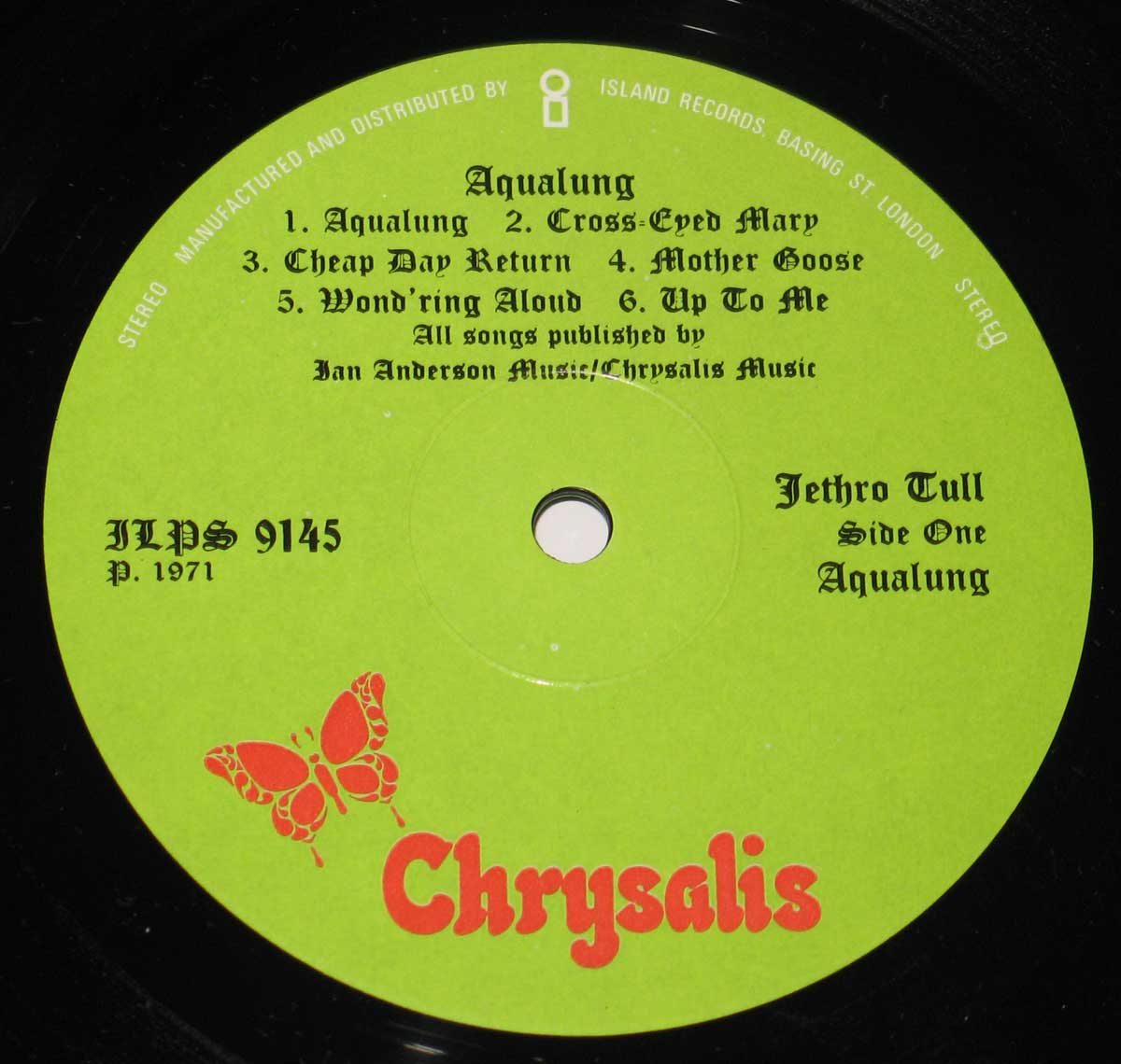 High Resolution Photo #10 Jethro Tull 1st UK Release https://vinyl-records.nl 