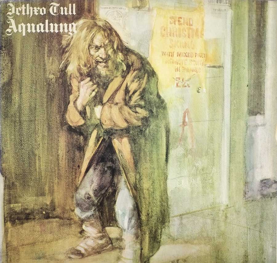 Front Cover Photo Of JETHRO TULL Aqualung ITALY GatefOLD 12" LP ALBUM VINYL 