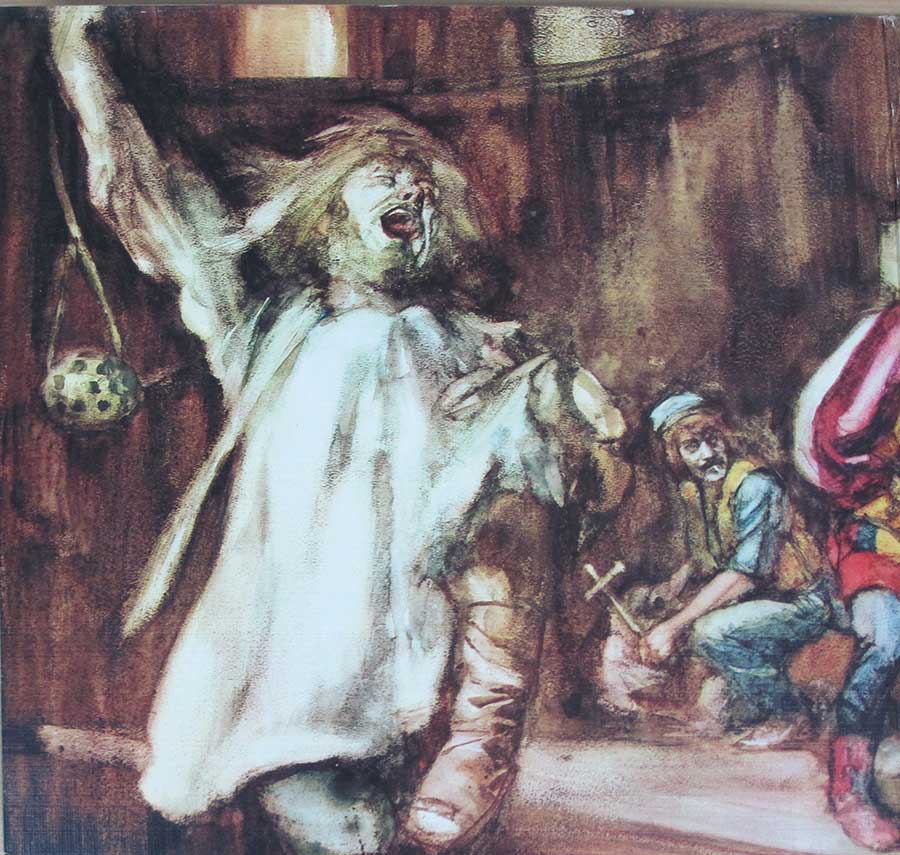 JETHRO TULL - Aqualung Gatefold Chrysalis England Porky Prime Cut 12" LP Vinyl Album inner gatefold cover