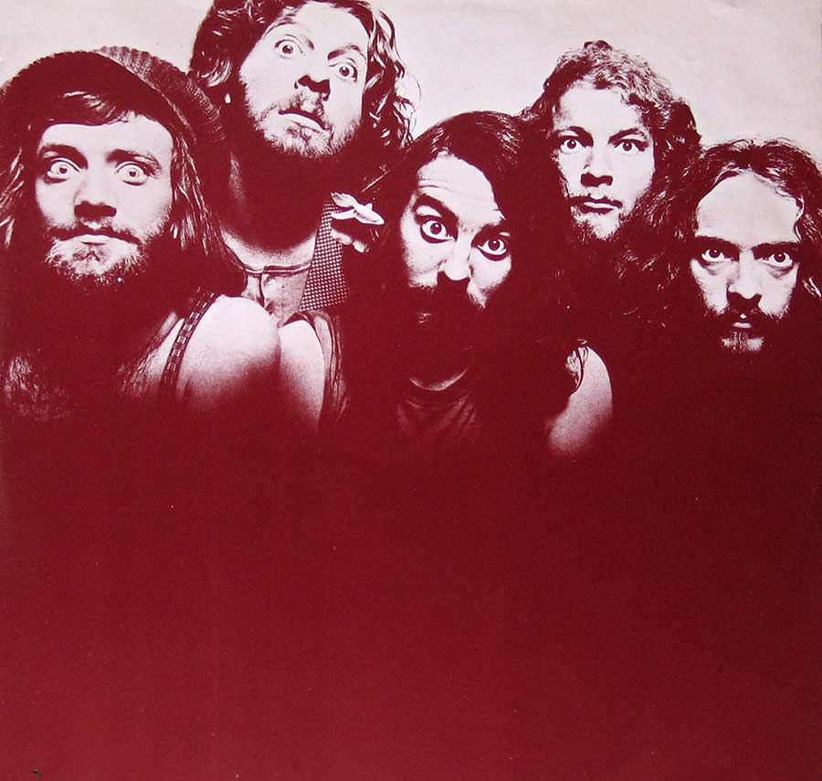 Photo of the right page inside cover JETHRO TULL - Living In The Past German Releas Gatefold 12" Vinyl LP Album 
