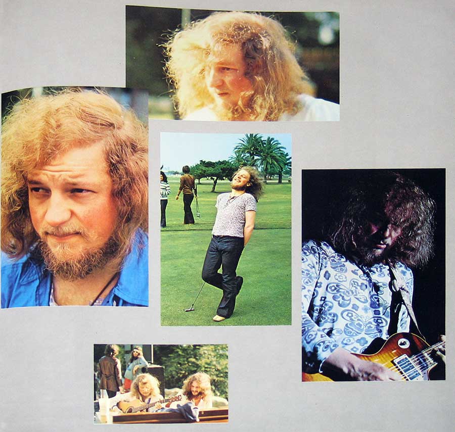 Photo One Of The Original Custom Inner Sleeve JETHRO TULL - Living In The Past German Releas Gatefold 12" Vinyl LP Album 