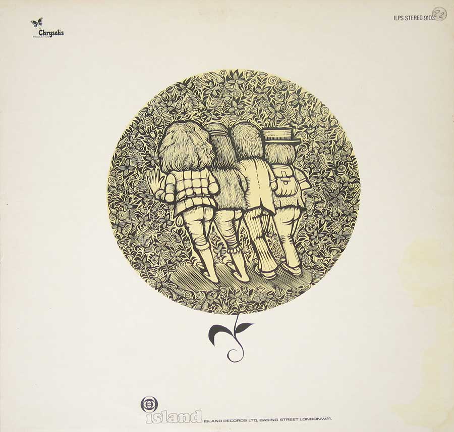 Photo of album back cover JETHRO TULL - Stand Up Pop-Up Cover 