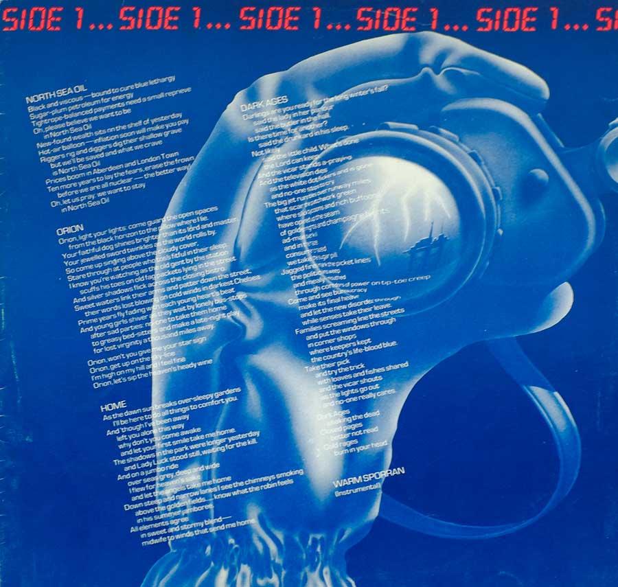 Photo One Of The Original Custom Inner Sleeve JETHRO TULL - Storm Watch ( UK ) 