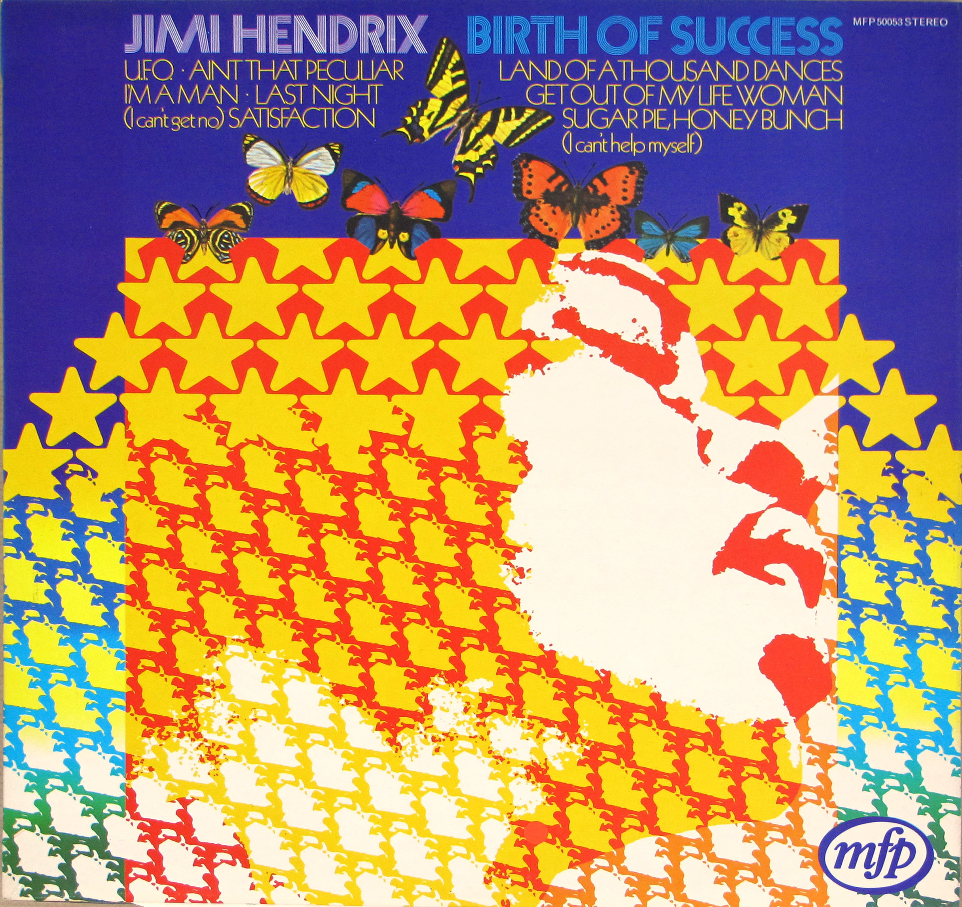 High Resolution Photo of JIMI HENDRIX - The Birth of Success Recorded Live 