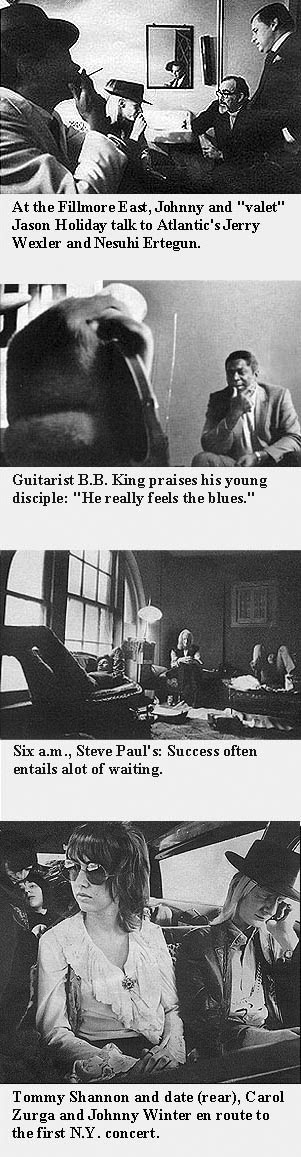 Photo of Johnny Winter 1969 Photo Collage  