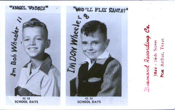 Photo of Bobby and Don Wheeler around 1952 - https://vinyl-records.nl/johnny-winter/biography/index.html