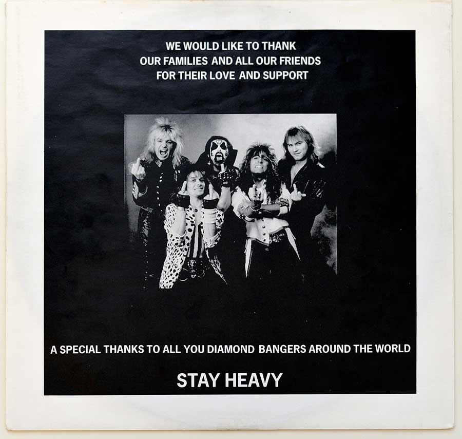 Photo One Of The Original Custom Inner Sleeve KING DIAMOND - Abigail Netherlands RoadrunneR 