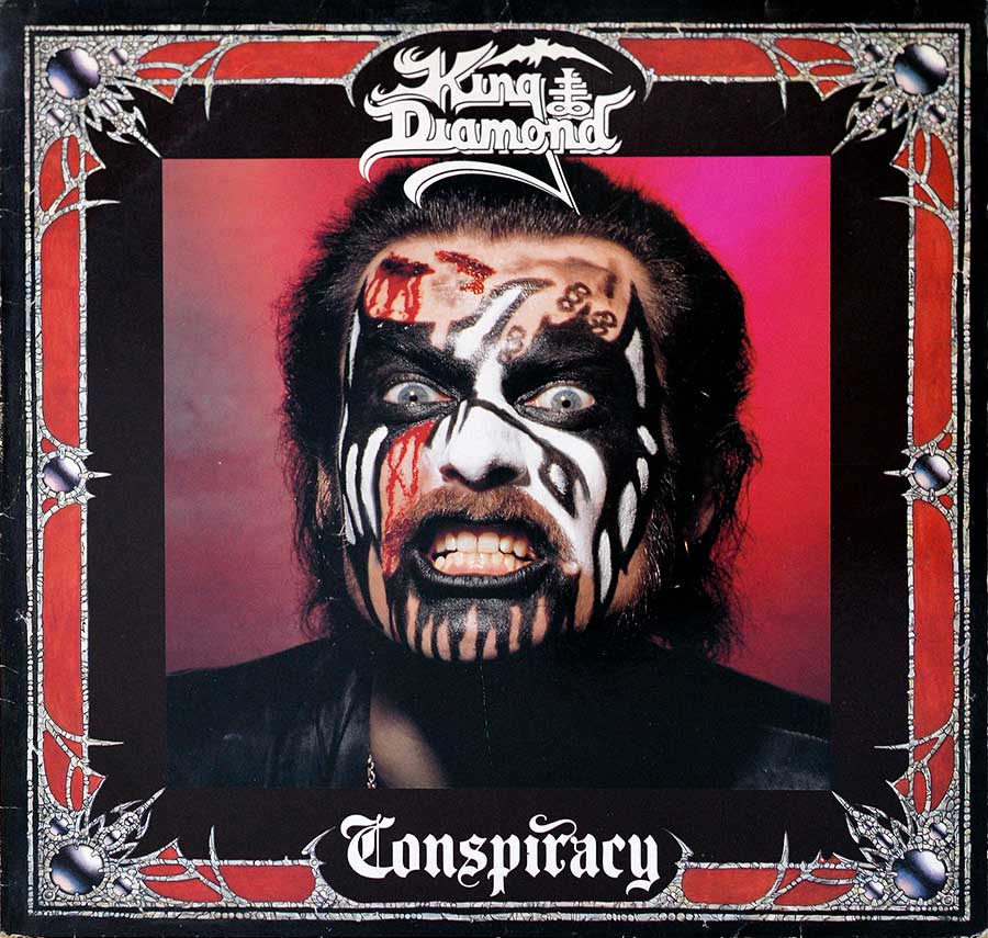 Large Album Front Cover Photo of KING DIAMOND - Conspiracy Netherlands Release 12" LP ALBUM VINYL 