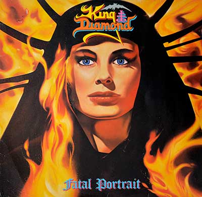 Thumbnail of KING DIAMOND - Fatal Portrait Netherlands Release 12" Vinyl LP Album front cover