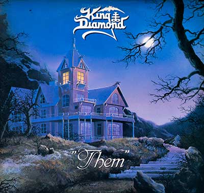 Thumbnail of KING DIAMOND - Them Netherlands Release RoadrunneR 12" Vinyl LP Album album front cover