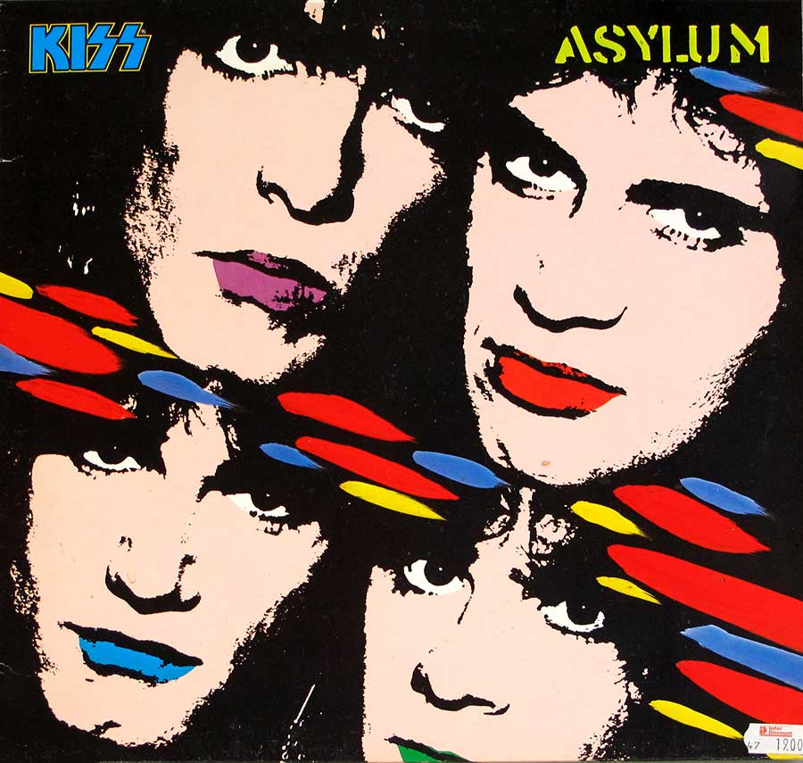 KISS - Asylum Netherlands Release 12" LP Vinyl Album front cover https://vinyl-records.nl