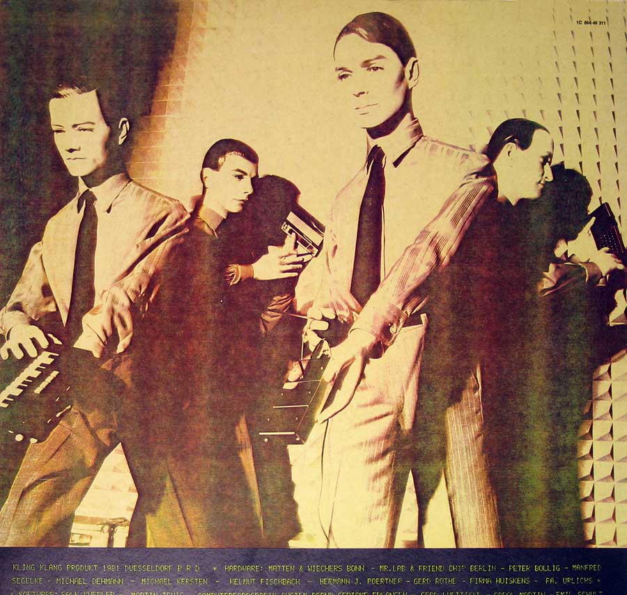 Photo One Of The Original Custom Inner Sleeve Kraftwerk - Computerwelt 