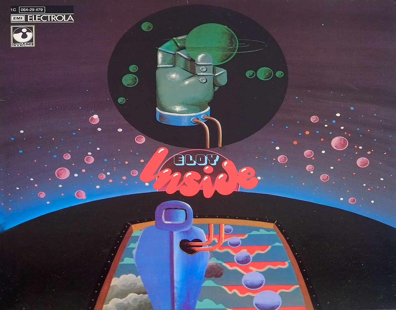 Album Front Cover Photo of ELOY INSIDE KRAUTROCK FOC GATEFOLD 