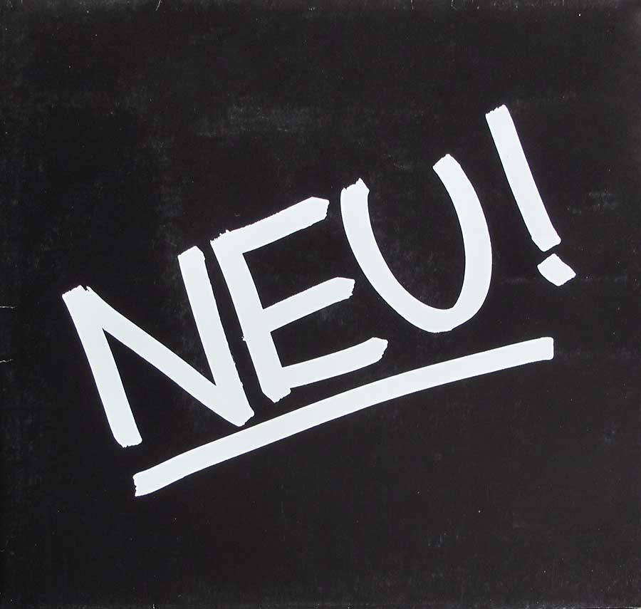 NEU! - '75 Brain records 1975 12" LP Vinyl Album front cover https://vinyl-records.nl