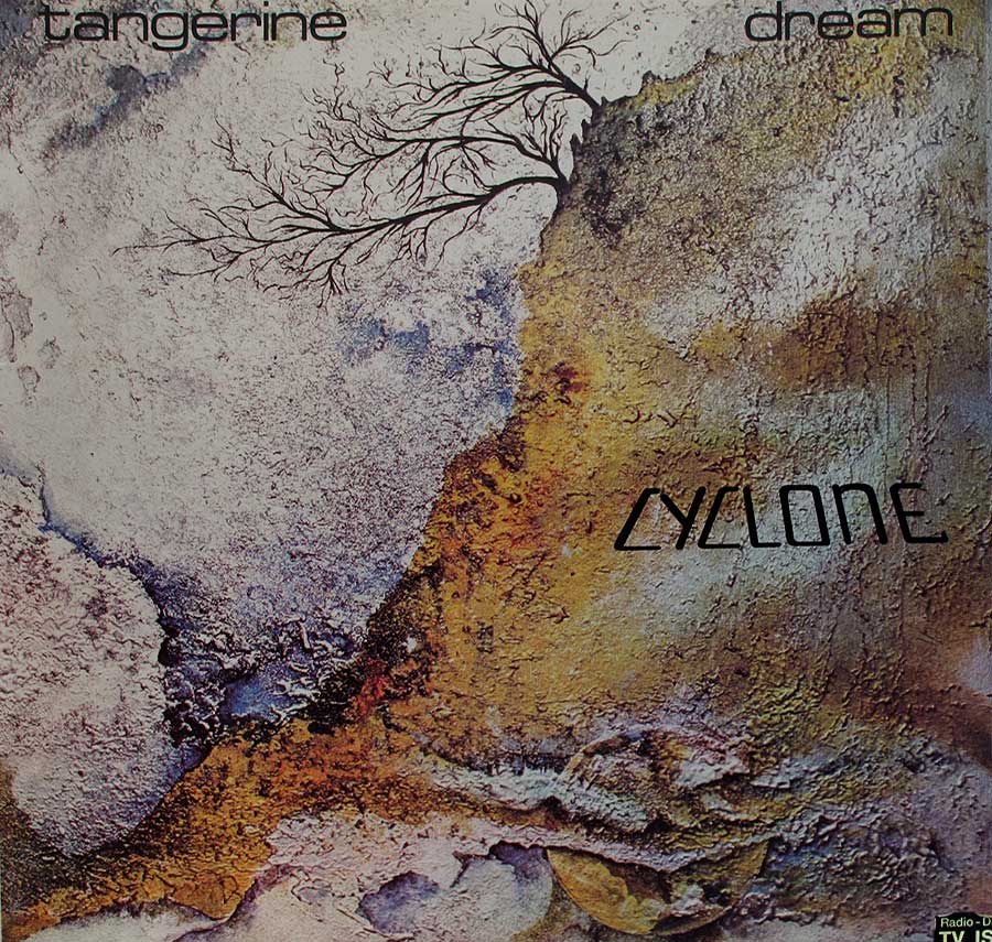 large album front cover photo of: TANGERINE DREAM Cyclone Gatefold cover 12" Vinyl LP Album 