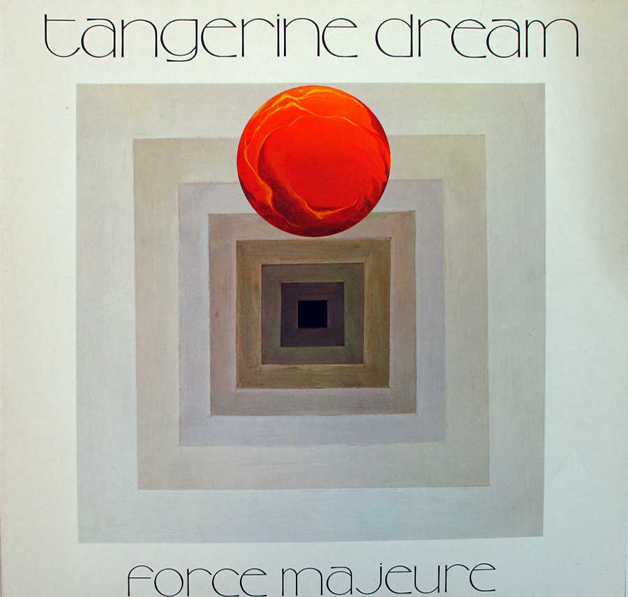 TANGERINE DREAM - Force Majeure German Release 12" Vinyl LP Album front cover