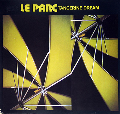 TANGERINE DREAM - Le Parc  album front cover vinyl record