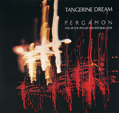 TANGERINE DREAM - Pergamon  album front cover vinyl record