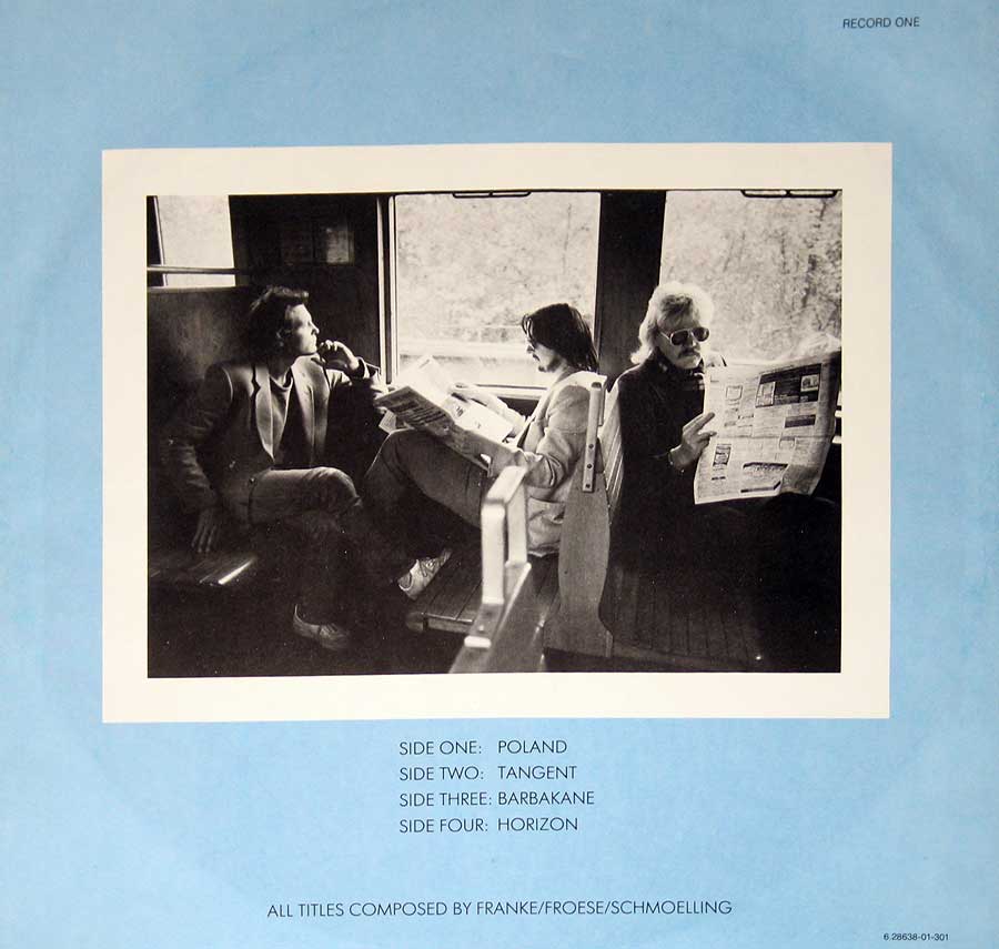 TANGERINE DREAM - Poland The Warsaw Concert 12" Vinyl LP Album custom inner sleeve