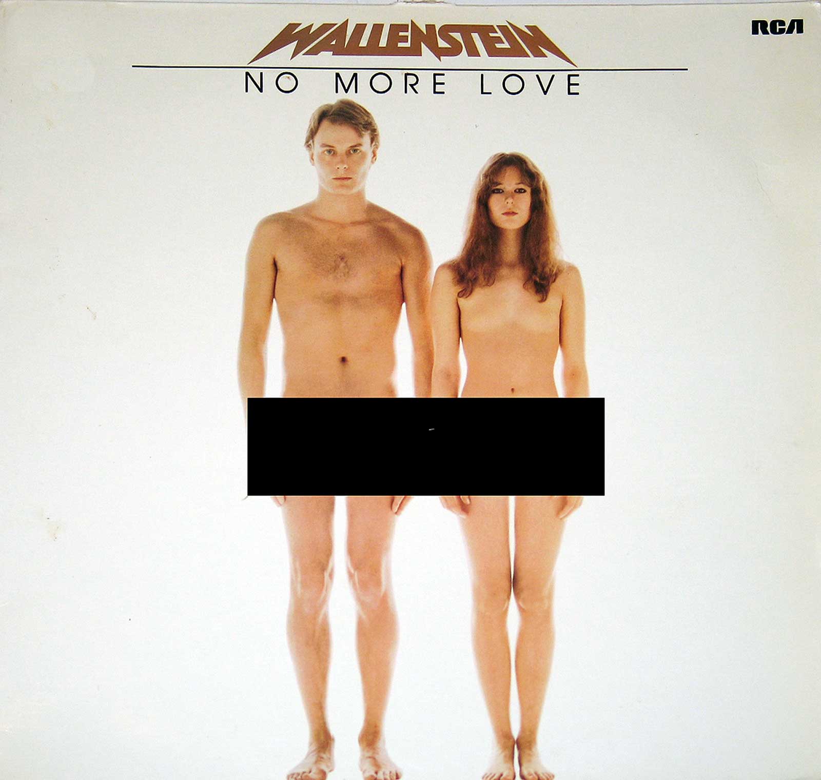 Album Front Cover of WALLENSTEIN NO MORE LOVE NUDITY 
