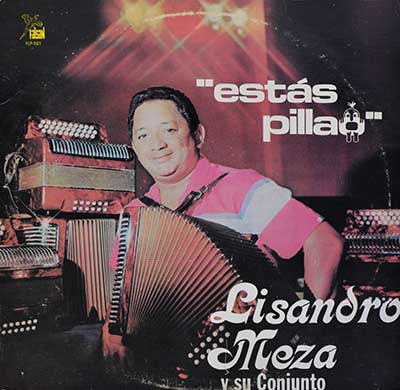 LISANDRO MEZA - ESTAS Pillao album front cover vinyl record