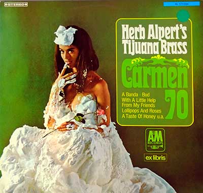 Herb Alpert & The Tjuana Brass - Carmen 70 album front cover vinyl lp album https://vinyl-records.nl