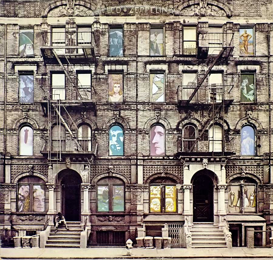 Front Cover Photo Of LED ZEPPELIN - Physical Graffiti DOUBLE 12" 2LP ALBUM VINYL